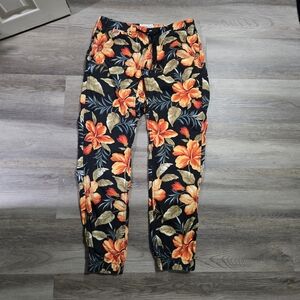 Denim & Supply Ralph Lauren Men's Floral Joggers  Medium Tropical Hibiscus